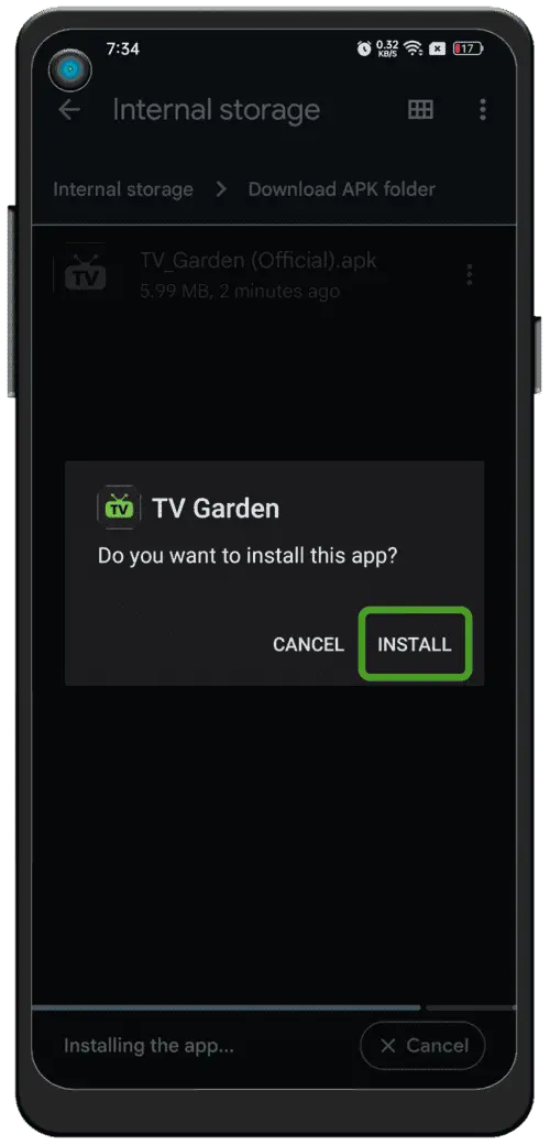 GGTV स्थापना र सुरु गर्नुहोस्